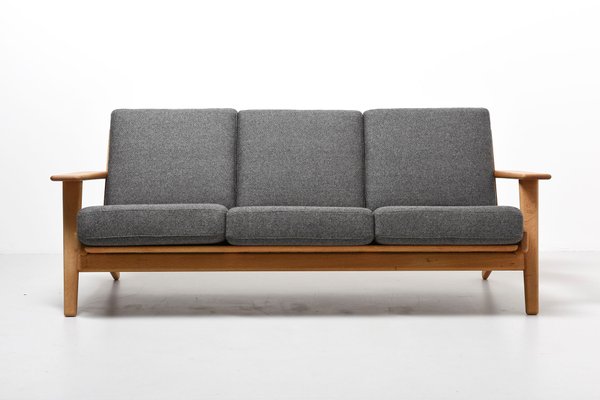 Vintage Ge 290 3 Seater Sofa By Hans J Wegner For Getama Vintage Ge 290 3 Seater Sofa By Hans J Wegner For Getama 1
