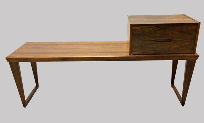 Entrance Hall Set in Rosewood by Kai Kristiansen for Axel Kjersgaard, 1960s Entrance Hall Set in Rosewood by Kai Kristiansen for Axel Kjersgaard, 1960s