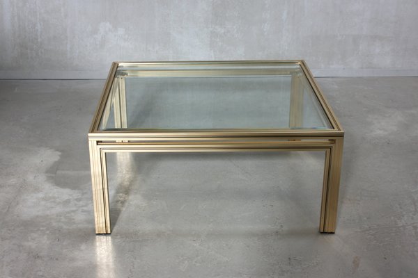 Gold Square Coffee Table By Pierre Vandel 1970s For Sale At Pamono There are 6394 square coffee table for sale on. gold square coffee table by pierre vandel 1970s