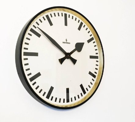 Large Industrial Wall Clock From Siemens 1950s For At Pamono - Large Black Wall Clocks Australia Large Industrial Wall Clock From Siemens 1950s For At Pamono - Large Black Wall Clocks Australia