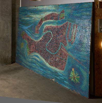 Murano Glass Mosaic of Venice from Salviati & Co., 19th-Century