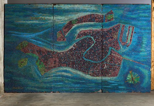 Murano Glass Mosaic of Venice from Salviati & Co., 19th-Century
