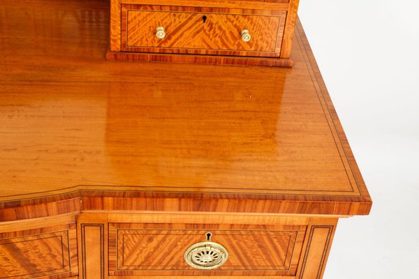 Antique Inlaid Satinwood Dressing Table from Maple & Co, 1800s for