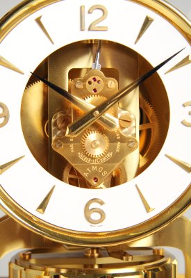 P*t様 Jaeger-leCoultre Atmos機械式置時計 ゴールド Jaeger LeCoultre Atmos Perpetual Motion Atmospheric Gold