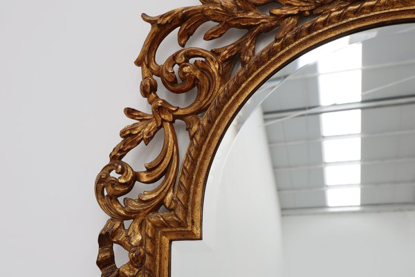 Großer Vergoldeter Barock Spiegel, 20. Jh. von Deknudt, Belgien, 1950er bei Pamono kaufen
