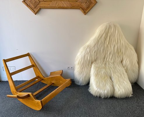 Italian Yeti Rocking Chair by Mario Scheichenbauer for Elam, 1970s