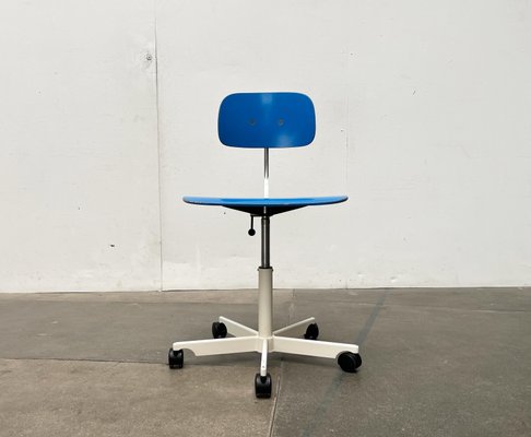 Mid-Century Danish Swivel Architects Office Chair by Jørgen