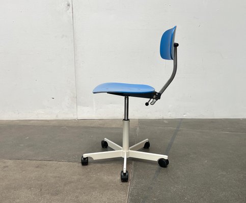 Mid-Century Danish Swivel Architects Office Chair by Jørgen
