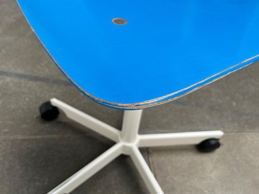 Mid-Century Danish Swivel Architects Office Chair by Jørgen