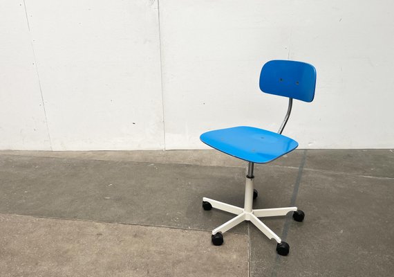 Mid-Century Danish Swivel Architects Office Chair by Jørgen