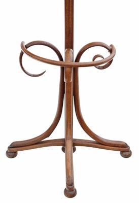 Large Antique Bentwood Coat and Hat Stand, 1890s for sale at Pamono