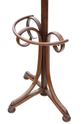 Large Antique Bentwood Coat and Hat Stand, 1890s for sale at Pamono