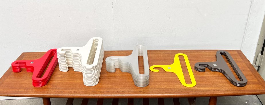 Mid-Century Modern Space Age German Coat Hangers by Ingo Maurer
