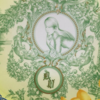 D.V Floralia Wall Plate by Versace for Rosenthal, 1990s for sale