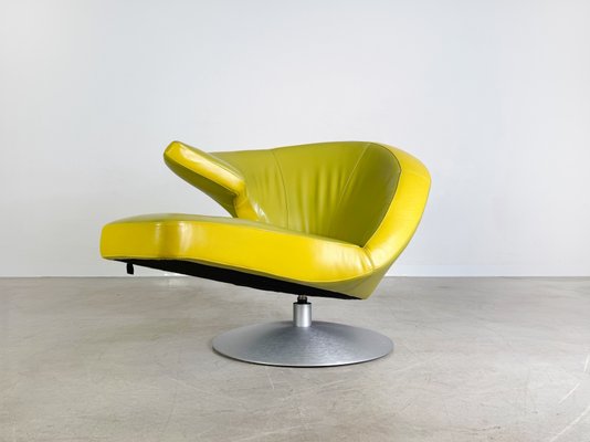 Parabolica Armchair in Green by Stefan Heiliger for Leolux for