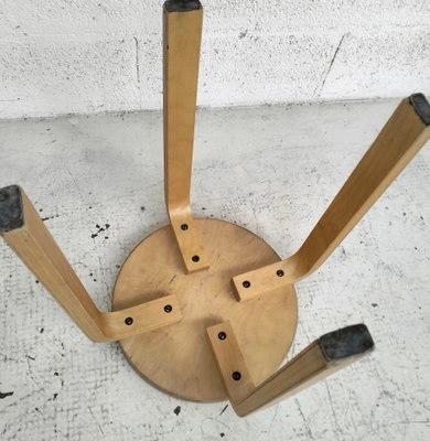 E60 Wooden Stools by Alvar Aalto for Artek, 1960s, Set of 2 for