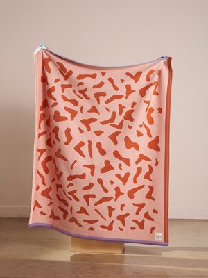 Scatter Decke in Orange und Pink von Granite + Smoke bei Pamono kaufen