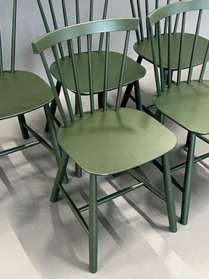 J46 Chairs by FDB Møbler, Set of 5 for sale at Pamono