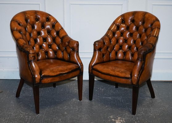 Pamono Poltrona Pelle Inglese Poltrona Chesterfield Poltrone Pelle