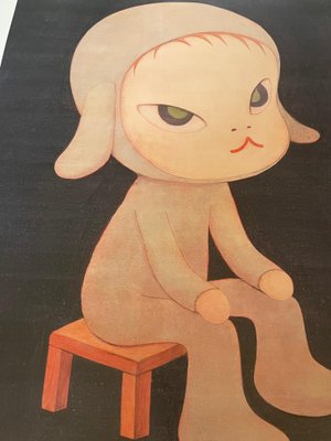 Yoshimoto Nara, Sleepless Night (Sitting), 1997, Print for sale at