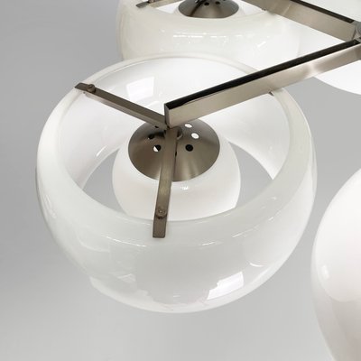 Suspension Mid-Century en Verre, 1950s en vente sur Pamono