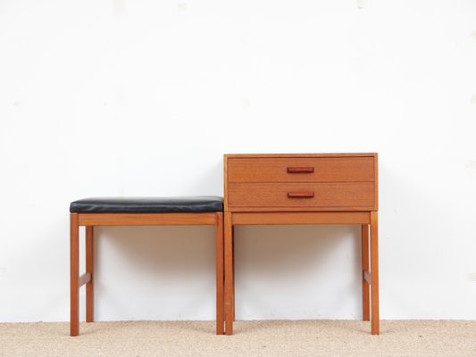 Mid Century Modern Scandinavian Hall Furniture In Teak 1960s Set Mid Century Modern Scandinavian Hall Furniture In Teak 1960s Set Of 2 1