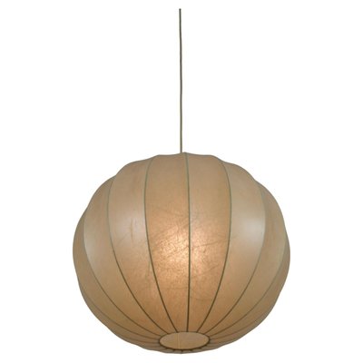 Achille Castiglioni/cocoon lamp/イタリア照明 Mid-Century Modern Round Cocoon Pendant Lamp by Achille