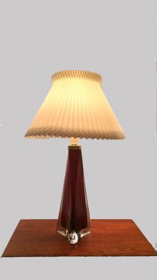 large clear glass table lamps