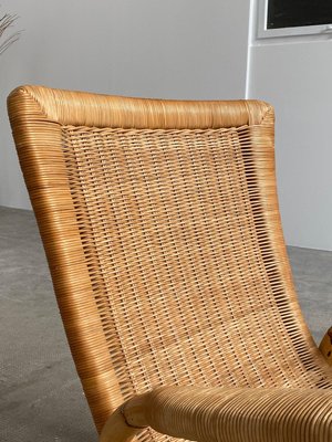 Arco Armlehnstuhl aus Rattan & Bambus, 1960er bei Pamono kaufen