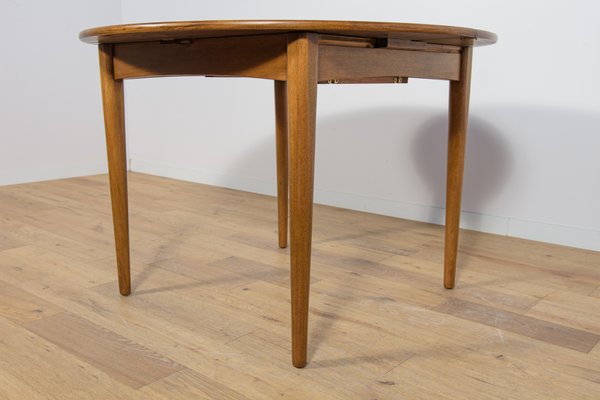 ダイニングテーブル G-PLAN g-plan Round Extension Table Mid-Century Round Teak Extendable Dining Table from G-Plan