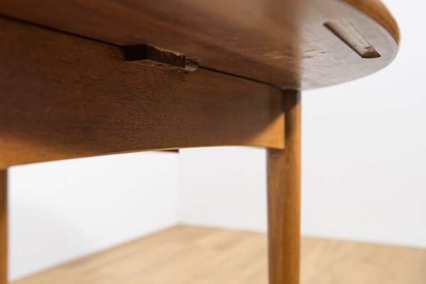 Mid-Century Round Teak Extendable Dining Table from G-Plan