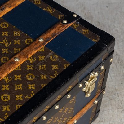 Antique 20th Century Cabin Trunk in Monogram Canvas from Louis