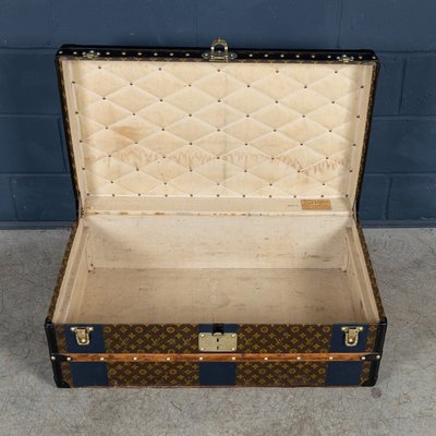 Antique 20th Century Cabin Trunk in Monogram Canvas from Louis