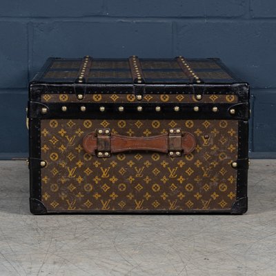 Louis Vuitton モノグラム ボックス Antique 20th Century Cabin Trunk in Monogram Canvas from Louis