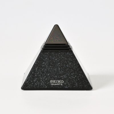 German-Speaking Pyramid Talking Clock from Seiko, 1980s for sale