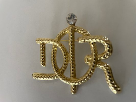 Vintage Brooch from Christian Dior, 1980s for sale at Pamono