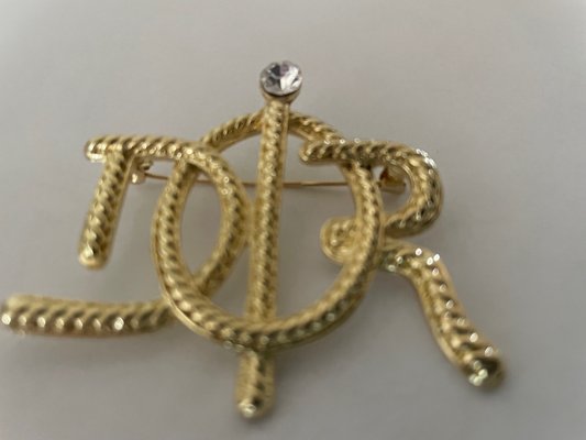 Vintage Brooch from Christian Dior, 1980s for sale at Pamono