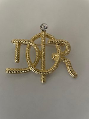 Vintage Brooch from Christian Dior, 1980s for sale at Pamono