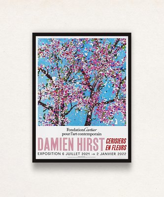 Damien Hirst, Cherry Blossoms, 2021, Poster, Set of 6 for sale at