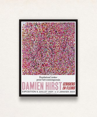 Damien Hirst, Cherry Blossoms, 2021, Poster, Set of 6 for sale at