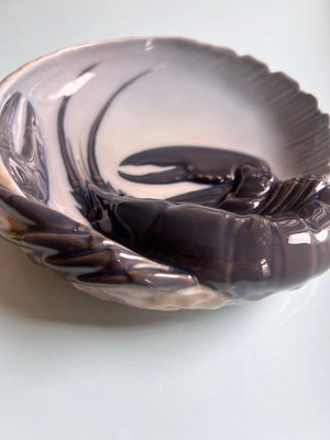 Type 3498 Lobster Bowl by Erik Nielsen for Royal Copenhagen for