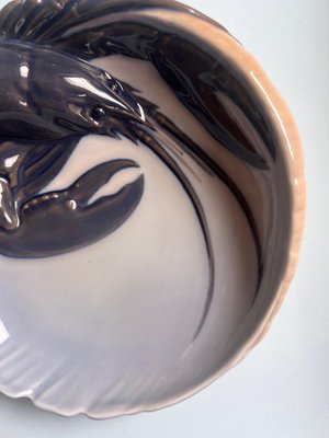 Type 3498 Lobster Bowl by Erik Nielsen for Royal Copenhagen for