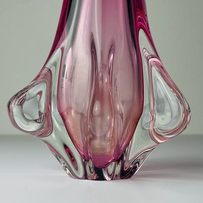 Vintage Murano Glass Chambord Vase from Fratelli Toso, Italy