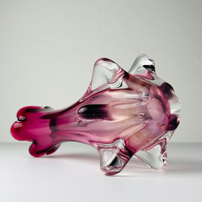 Vintage Murano Glass Chambord Vase from Fratelli Toso, Italy