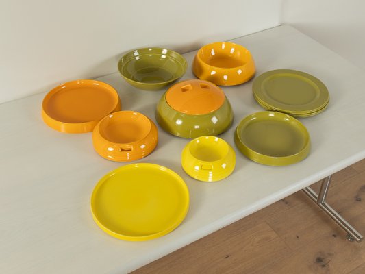 Rare Villeroy and Boch Avant Garde La Boule Tableware, 1971, Helen Von