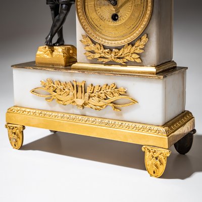 Mantel Clock with Orpheus Figure, 1800s for sale at Pamono