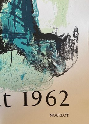 Original The Green Bird Lithographic Exhibition Poster after Marc