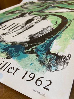 Original The Green Bird Lithographic Exhibition Poster after Marc