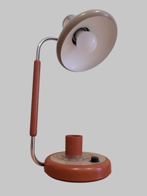 Soviet Table Lamp with Calendar and Pen Holder, 1970s for sale at