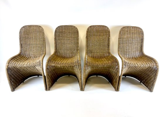 Vintage Vicker S Chairs in the style of Verner Panton, 1990s, Set